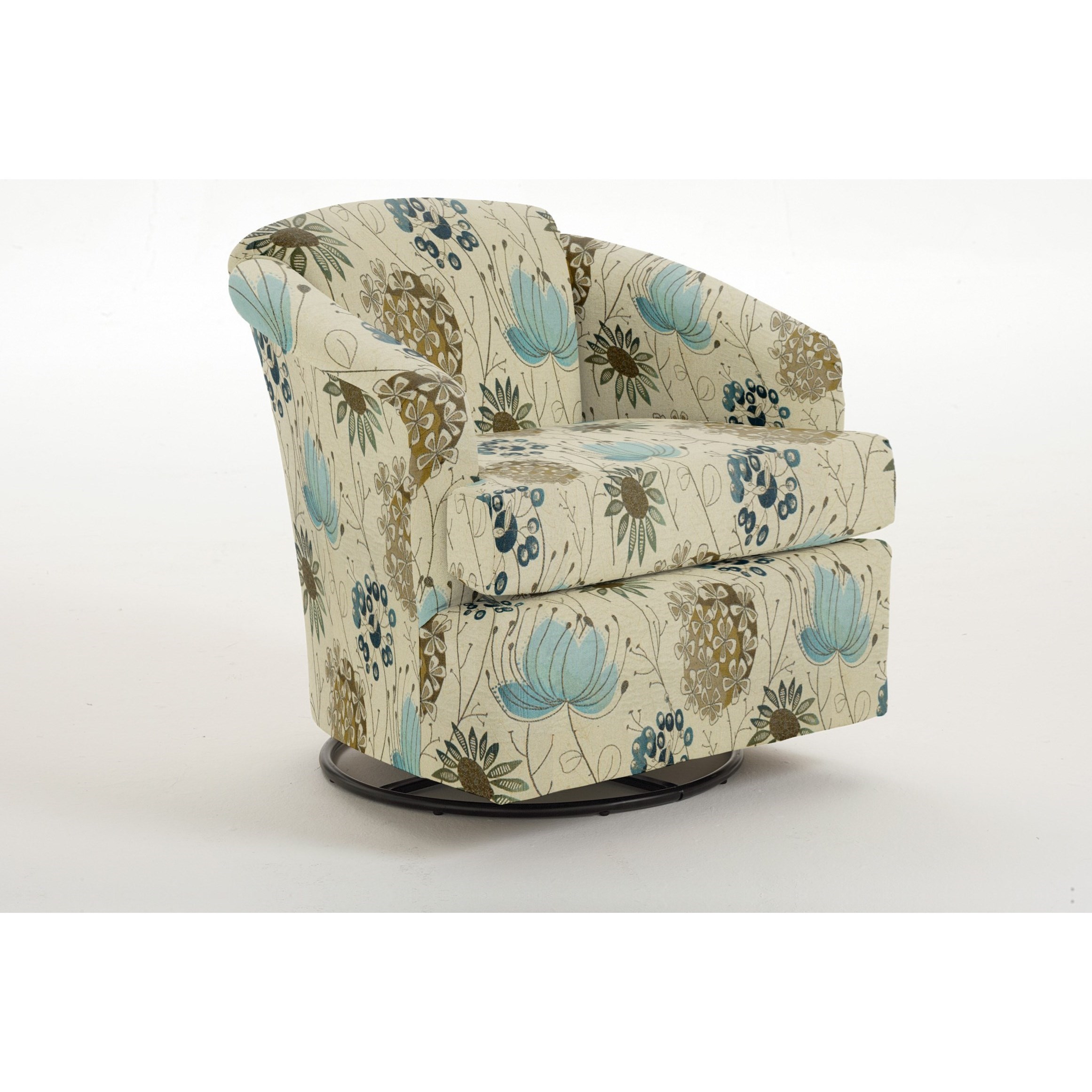 Cass Cass Swivel Barrel Chair